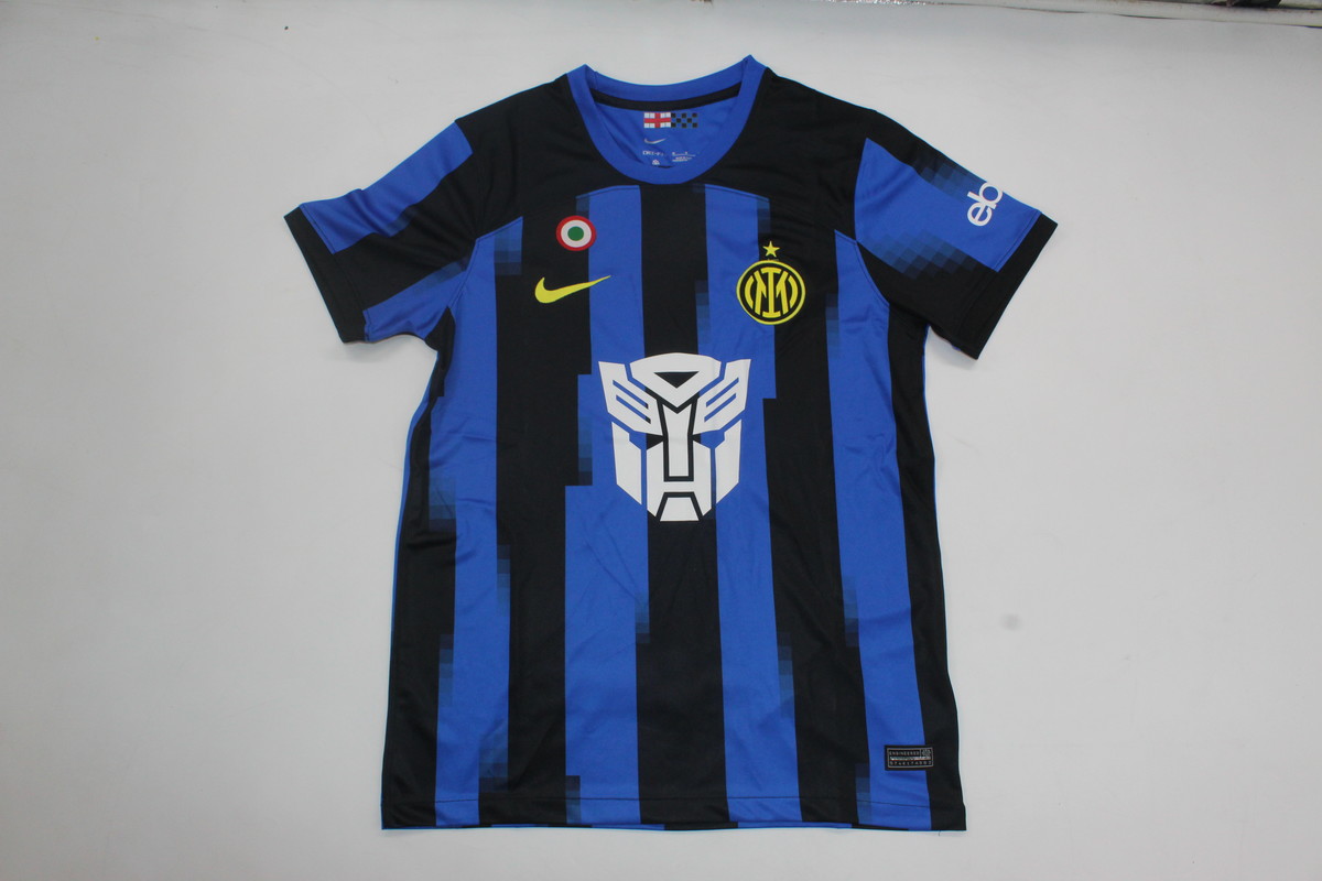 AAA Quality Inter Milan 23/24 Home Transformers Soccer Jersey